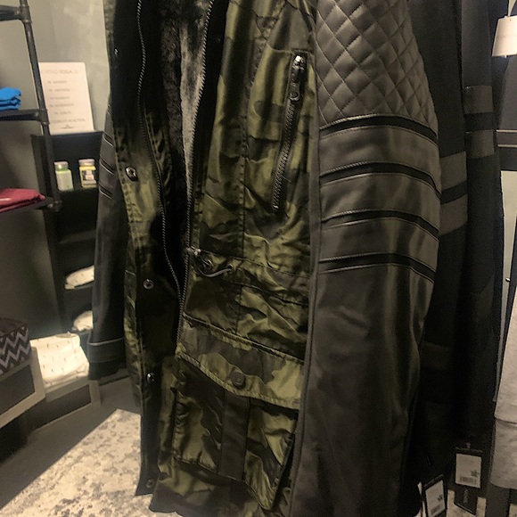 Blanc Noir Enfield Hybrid Camo Coat - Picture 7 of 8